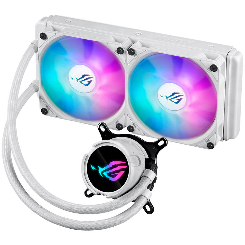 ASUS ROG STRIX LC III 240 ARGB complete water cooling system - white : image 2