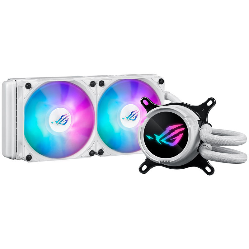 ASUS ROG STRIX LC III 240 ARGB complete water cooling system - white : image 1