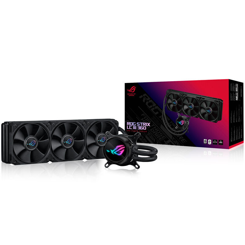 ASUS ROG STRIX LC III 360 complete water cooling system - black