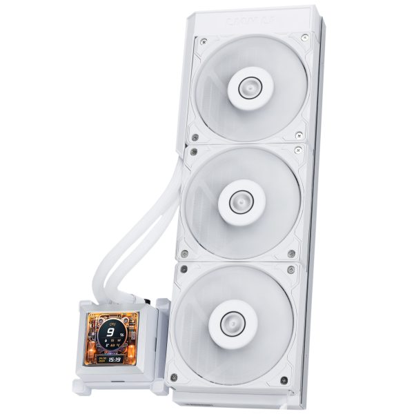 Lian Li HydroShift LCD 360 Silent AIO Water Cooler – white