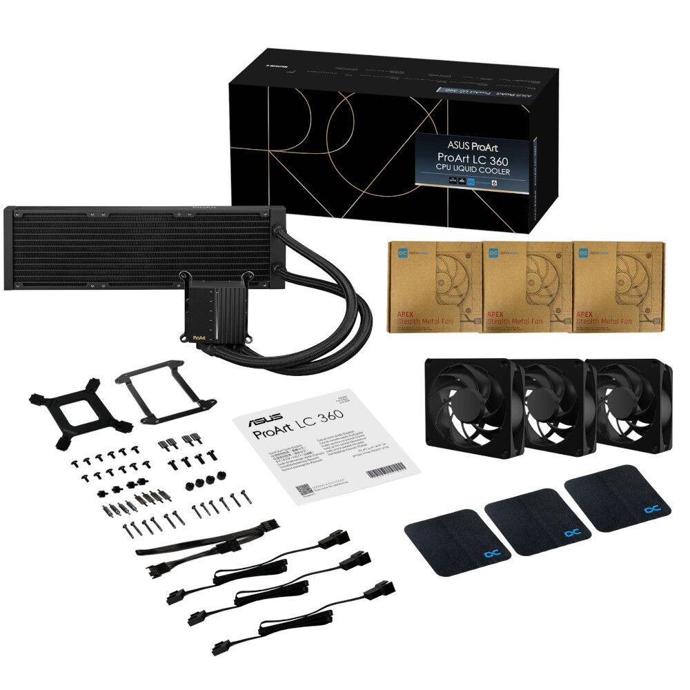 ASUS ProArt LC 360 AiO Complete Water Cooling System - 360mm, black