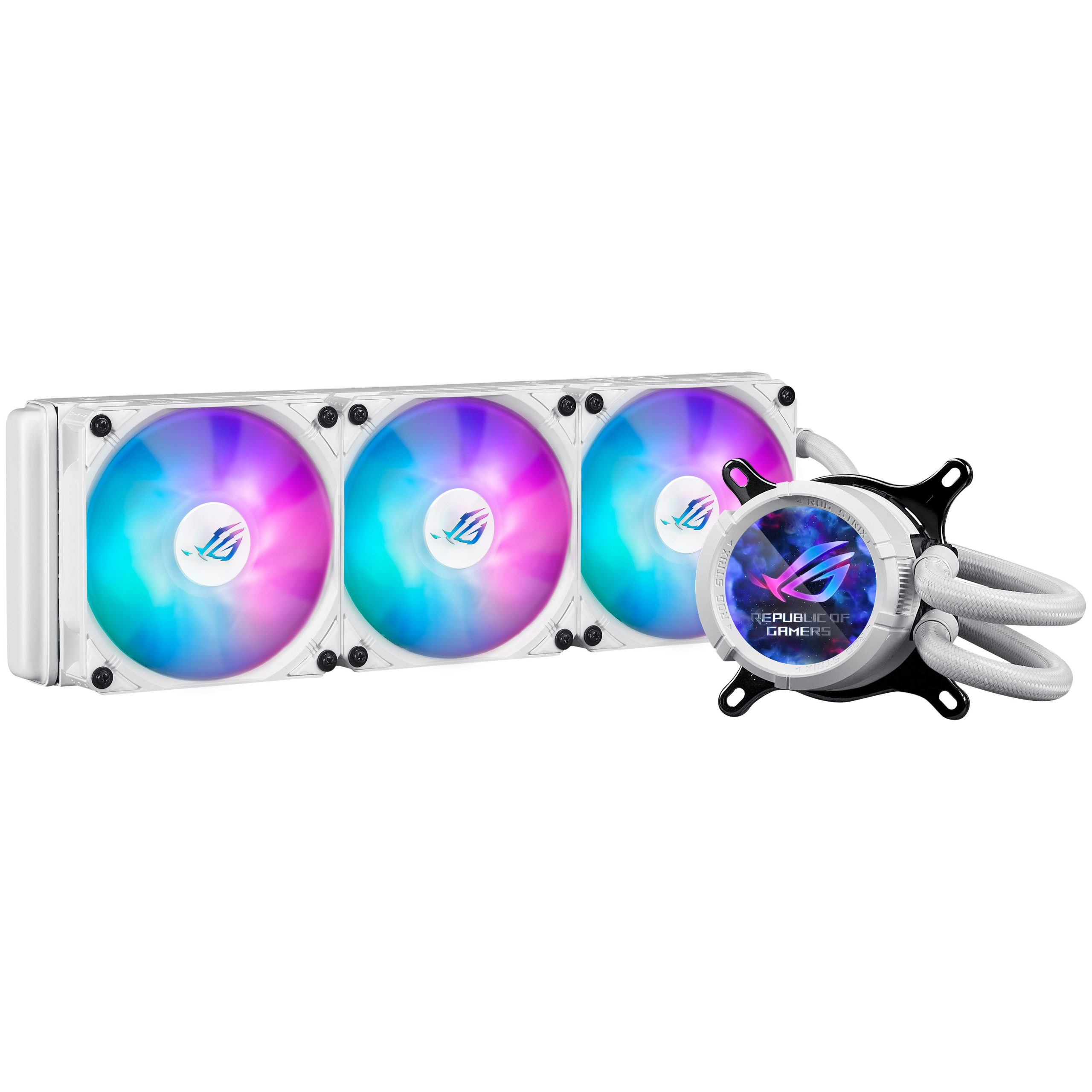 ASUS ROG Strix LC III 360 ARGB LCD All-in-One Water Cooling System - 360mm, Black