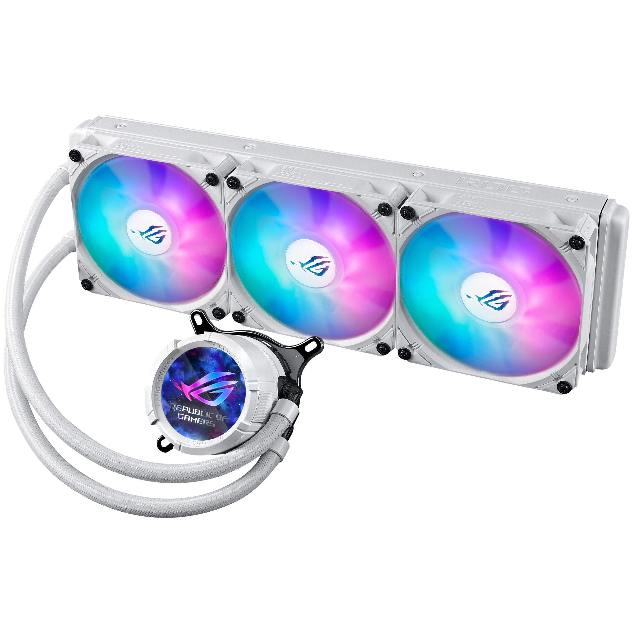 ASUS ROG Strix LC III 360 ARGB LCD All-in-One Water Cooling System - 360mm, Black