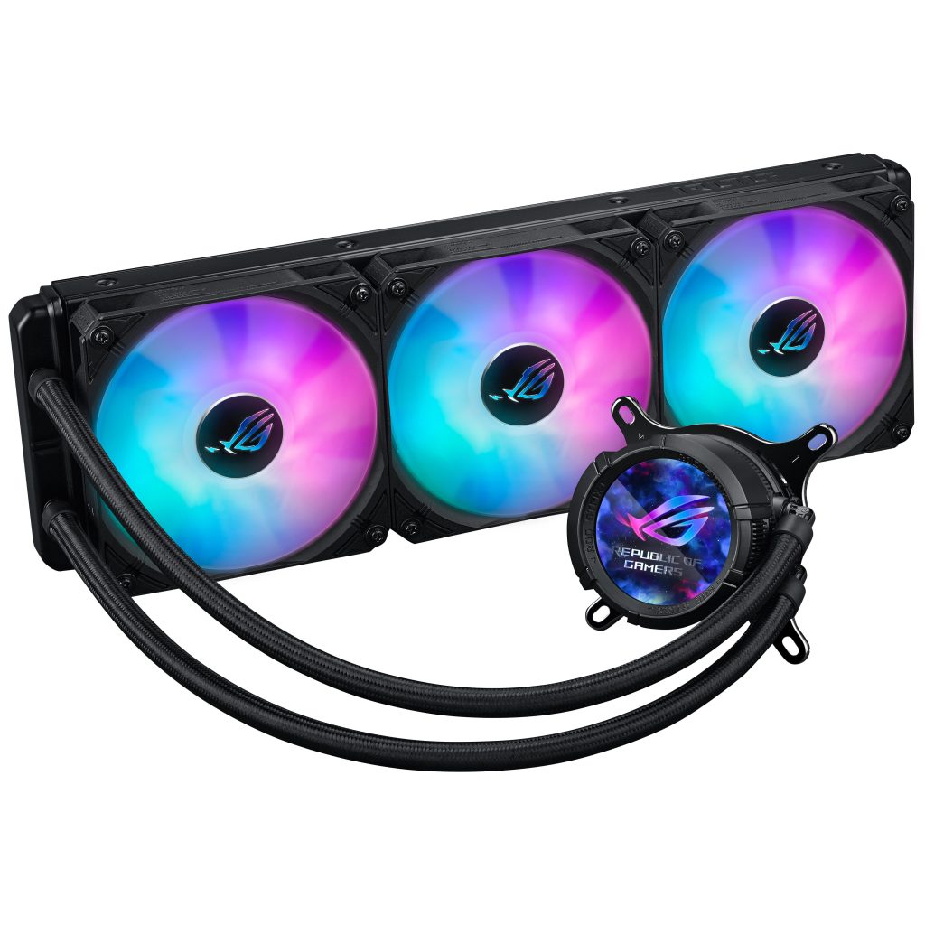 ASUS ROG Strix LC III 360 ARGB LCD All-in-One Water Cooling System - 360mm, Black