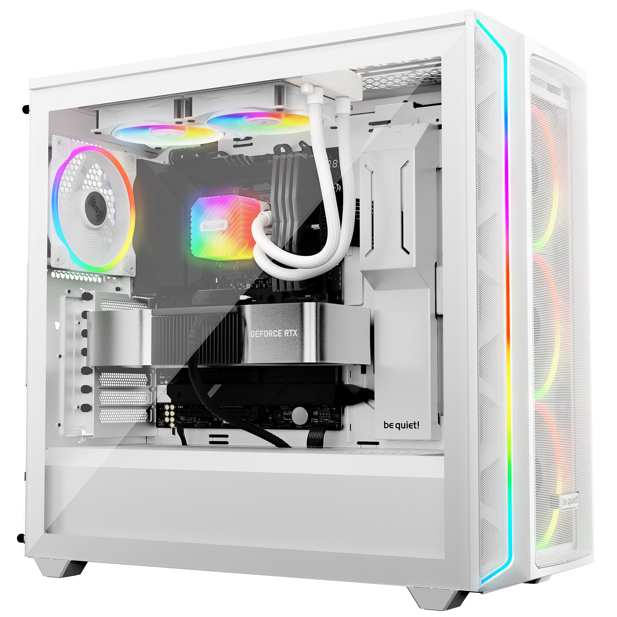 be quiet! Light Loop All-in-One water cooling, ARGB - 240mm, white