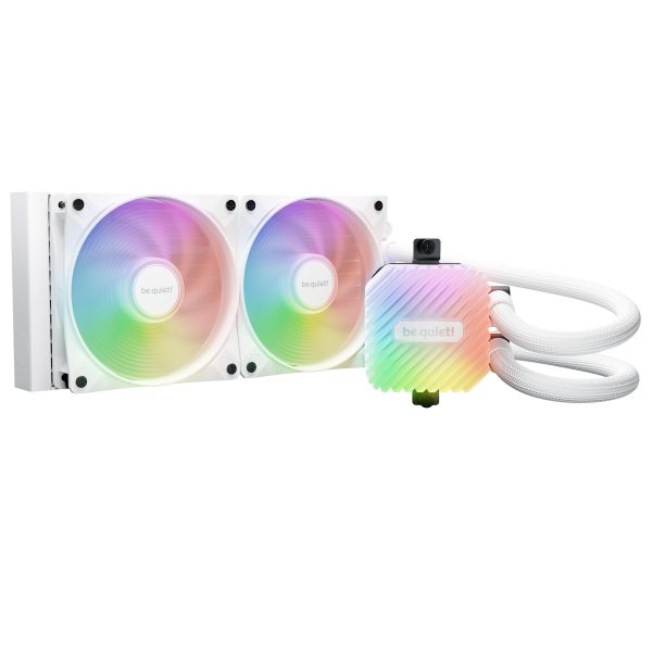 be quiet! Light Loop All-in-One water cooling, ARGB – 240mm, white