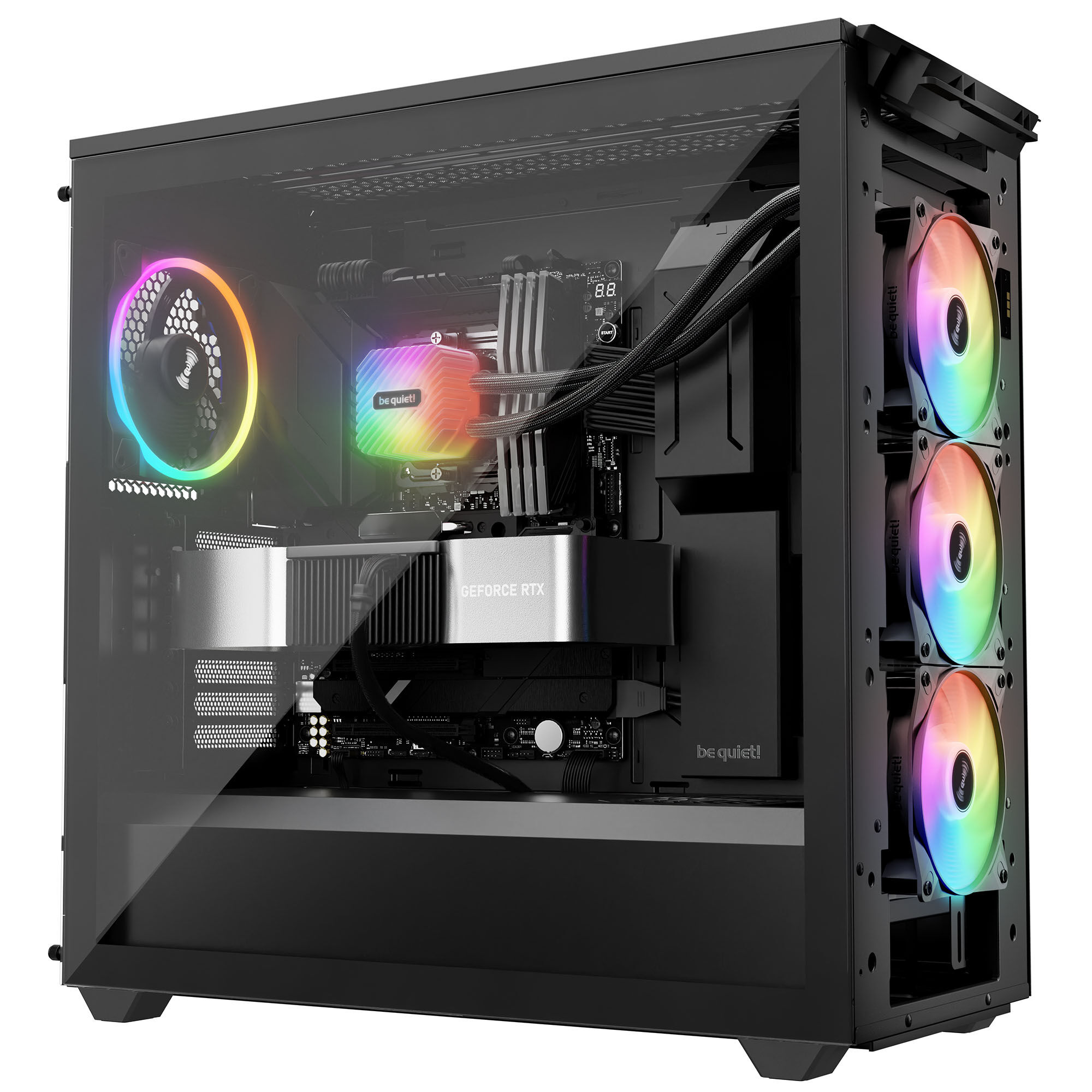 be quiet! Light Loop All-in-One water cooling, ARGB - 360 mm, black