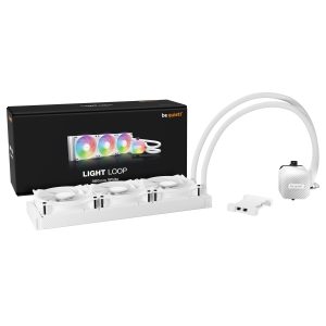 be quiet! Light Loop All-in-One water cooling, ARGB - 360 mm, white