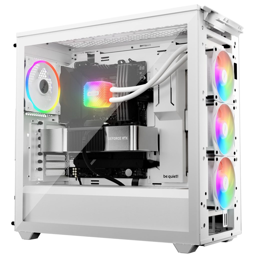 be quiet! Light Loop All-in-One water cooling, ARGB - 360 mm, white