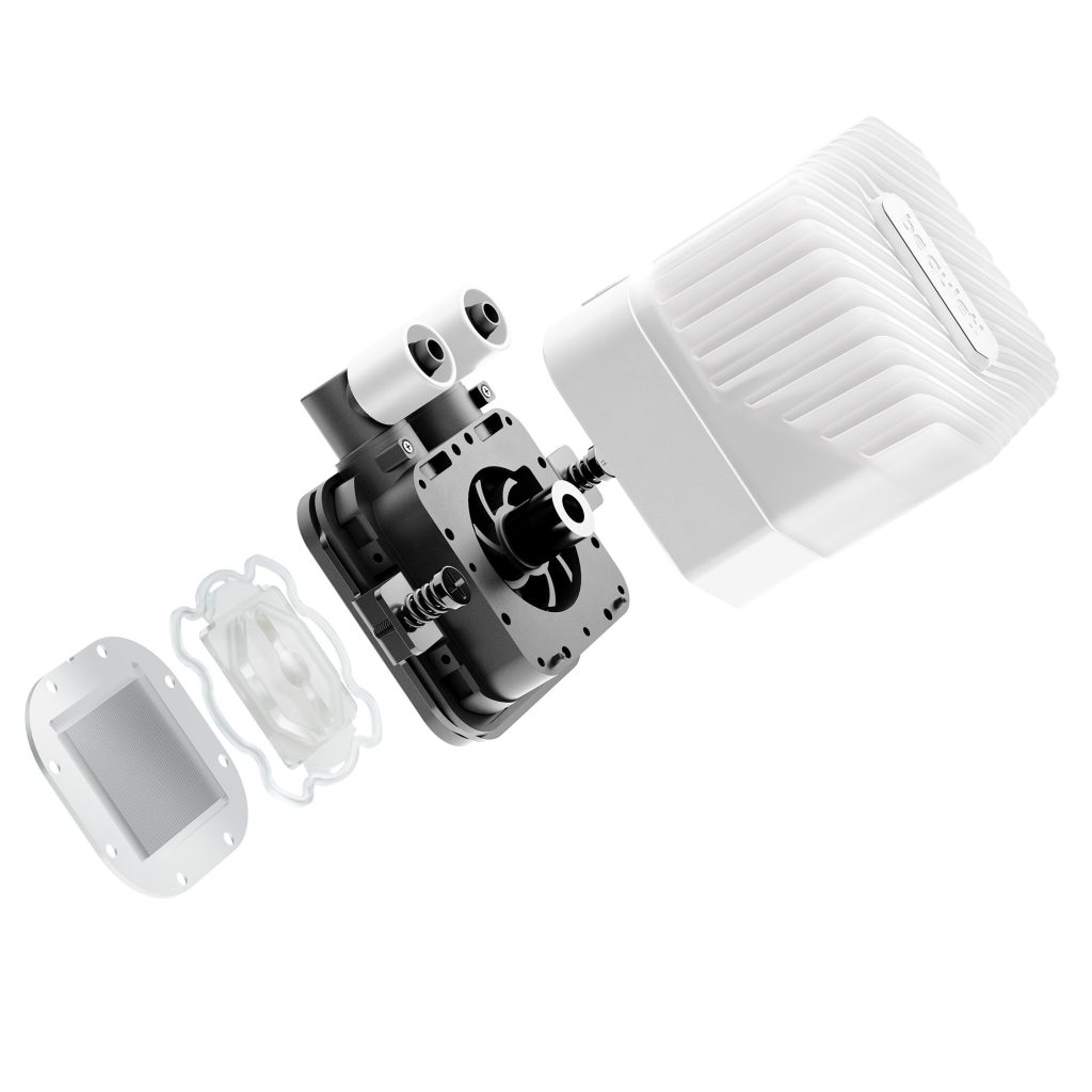 be quiet! Light Loop All-in-One water cooling, ARGB - 360 mm, white