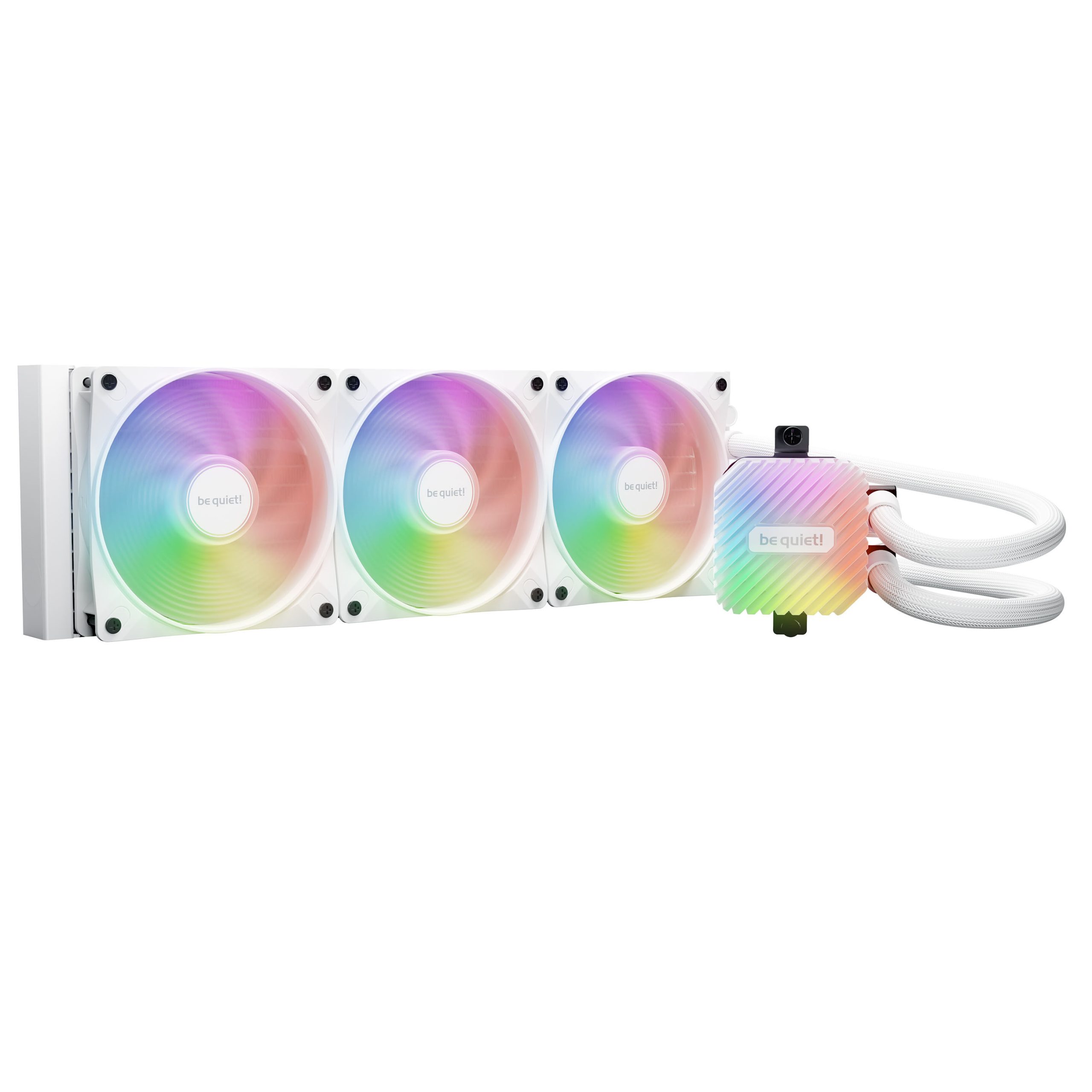 be quiet! Light Loop All-in-One water cooling, ARGB - 360 mm, white