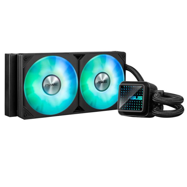 ASUS PRIME LC 240 ARGB Complete Water Cooling System – 240 mm, Black