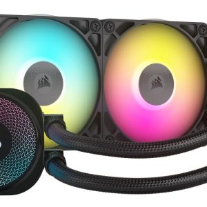 Corsair iCUE LINK Titan 240 RX RGB Complete Water Cooling System - 240 mm, Black