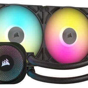 Corsair iCUE LINK Titan 280 RX RGB Complete Water Cooling System - 280 mm, Black : image 1