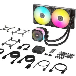 Corsair iCUE LINK Titan 280 RX RGB Complete Water Cooling System - 280 mm, Black : image 8