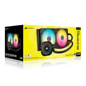Corsair iCUE LINK Titan 280 RX RGB Complete Water Cooling System - 280 mm, Black : image 10