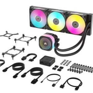 Corsair iCUE LINK Titan 360 RX RGB Complete Water Cooling - 360 mm, black