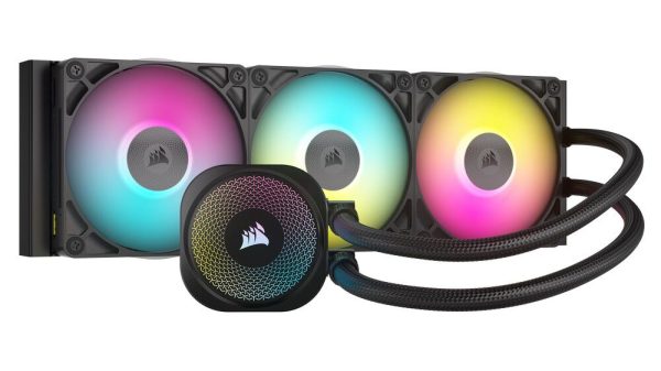 Corsair iCUE LINK Titan 360 RX RGB Complete Water Cooling – 360 mm, black