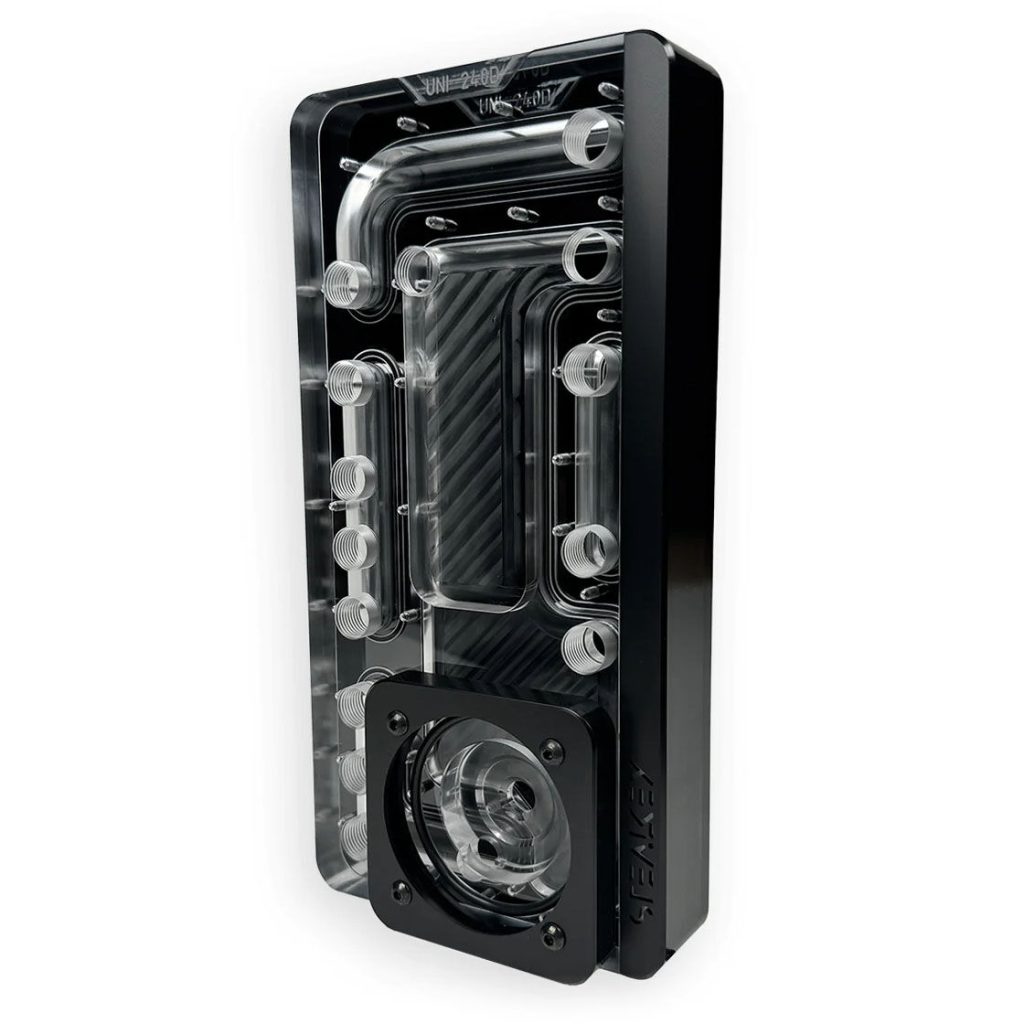 Stealkey Customs SK-UNI 240D Distroplate D-RGB - Black Edition - B-Grade