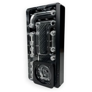 Stealkey Customs SK-UNI 240D Distroplate D-RGB - Black Edition - B-Grade