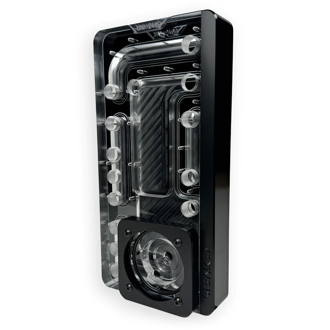 Stealkey Customs SK-UNI 240D Distroplate D-RGB - Black Edition - B-Grade
