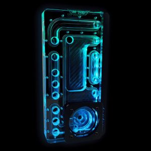 Stealkey Customs SK-UNI 240D Distroplate D-RGB - Black Edition - B-Grade