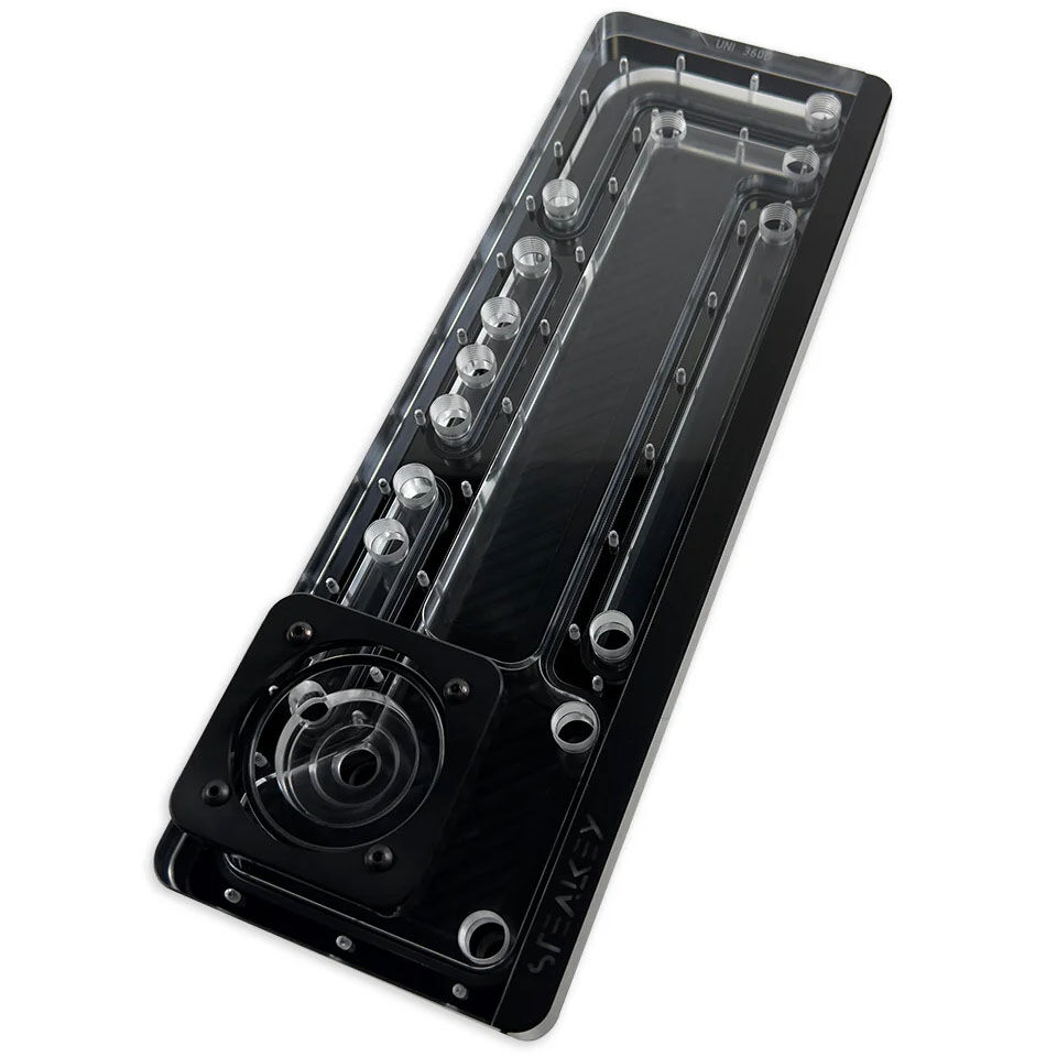 Stealkey Customs SK-UNI 360D Distroplate D-RGB Black Edition
