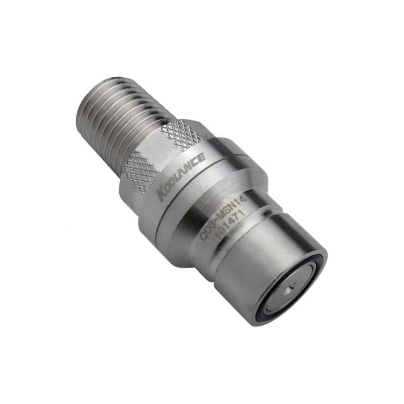 Koolance QD3 quick release male, with thread, G1/4 inch - silver