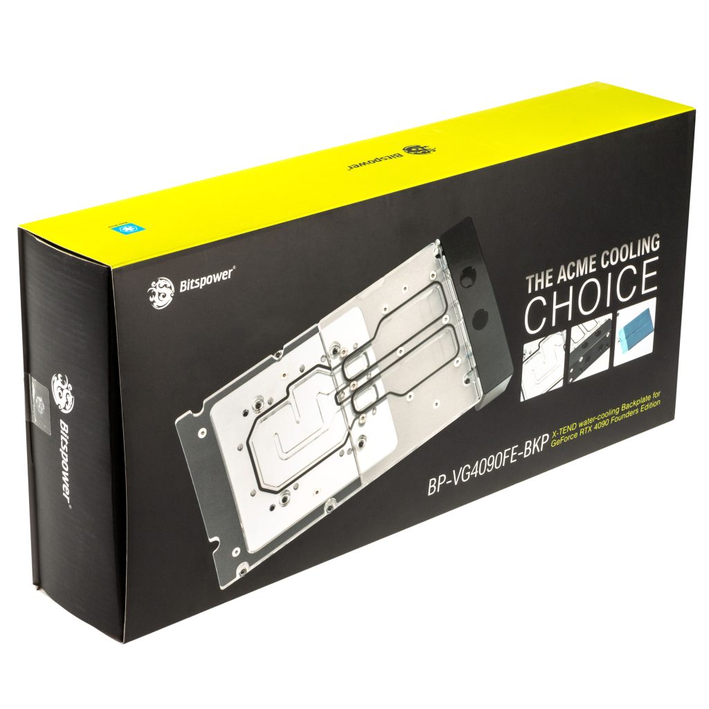 BitsPower X-TEND active backplate RTX 4090 FE - acrylic
