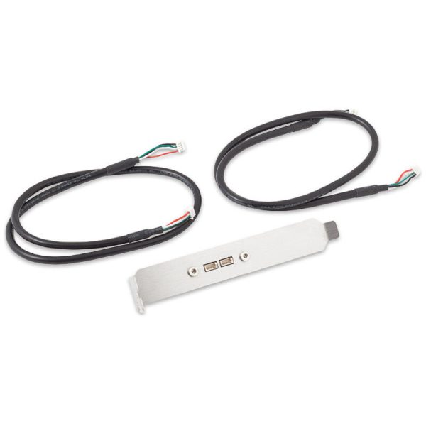 Aqua Computer RGBpx slot cover for two RGBpx connections