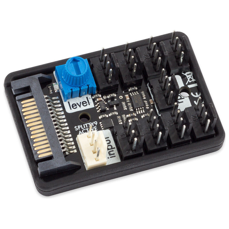 Aqua Computer SPLITTY9 ACTIVE - active splitter for up to 9 PWM fans : image 1