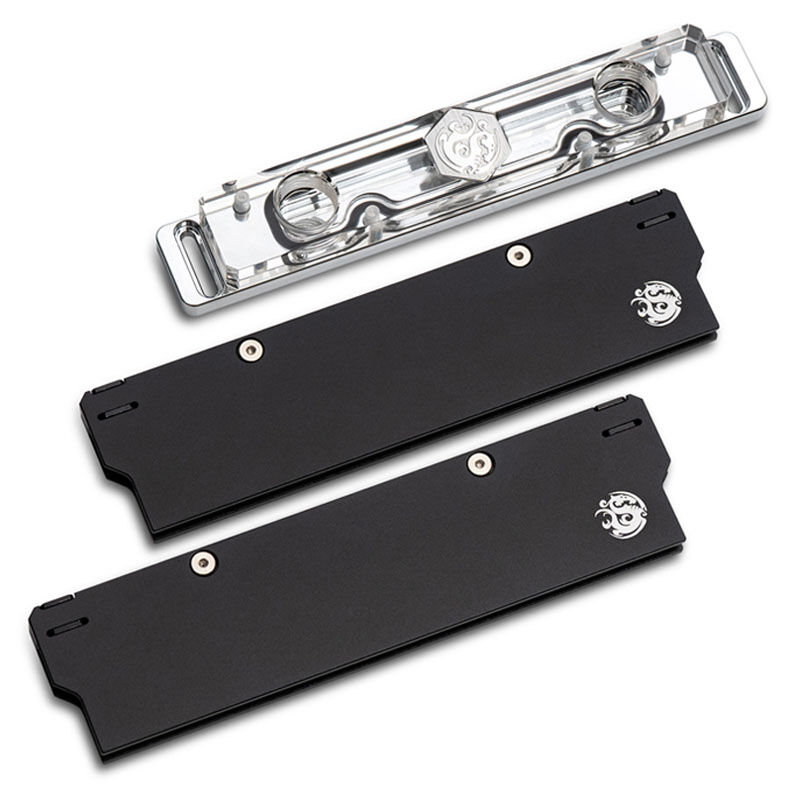BitsPower Memory cooler, DDR5, transparent double-sided - 2 DIMMS