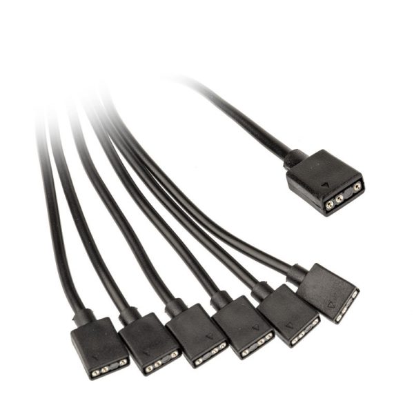 Kolink ARGB 1-6 splitter cable – 30 cm