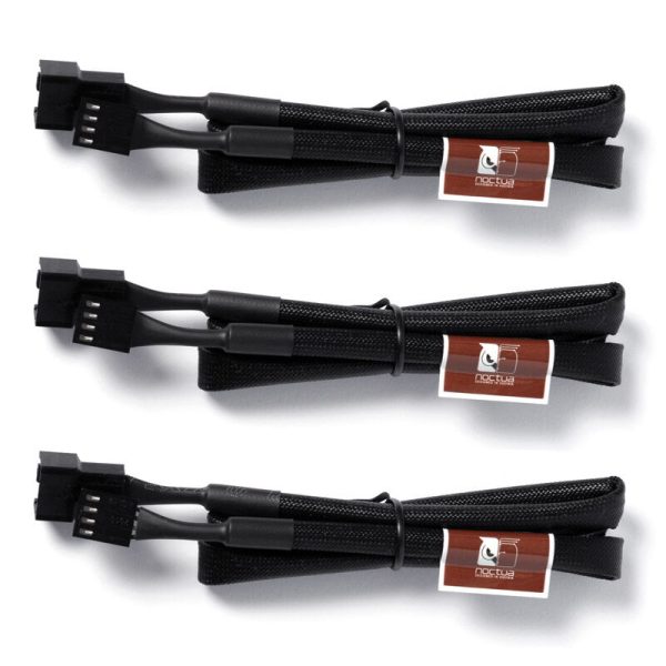 Noctua NA-SEC3 extension cable set for 4-pin PWM fans – 60 cm