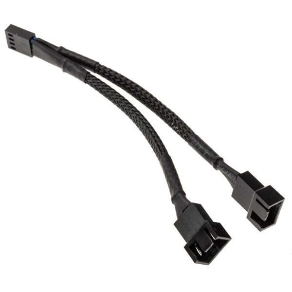 Inline Y-cable for fan PWM fan – 0.15m