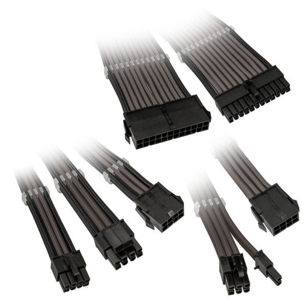 Kolink Core Adept Braided Cable Extension Kit – Gunmetal