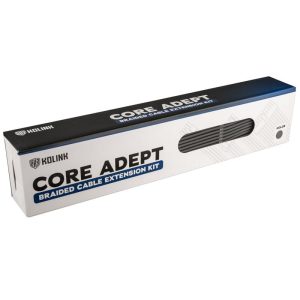 Kolink Core Adept Braided Cable Extension Kit - Grey