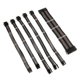 Kolink Core Adept Braided Cable Extension Kit - Black/Gunmetal : image 2