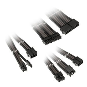 Kolink Core Adept Braided Cable Extension Kit - Black/Gunmetal : image 1