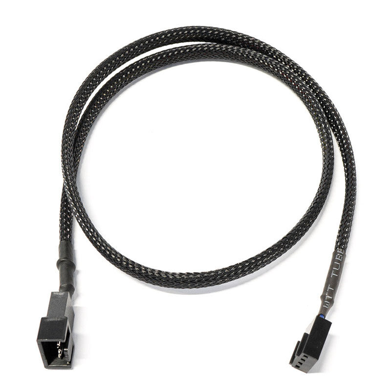 Watercool 4-pin PWM extension, black - 60cm
