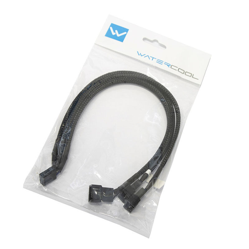 Water cool Y-splitter 4-fan PWM, black - 30cm : image 3