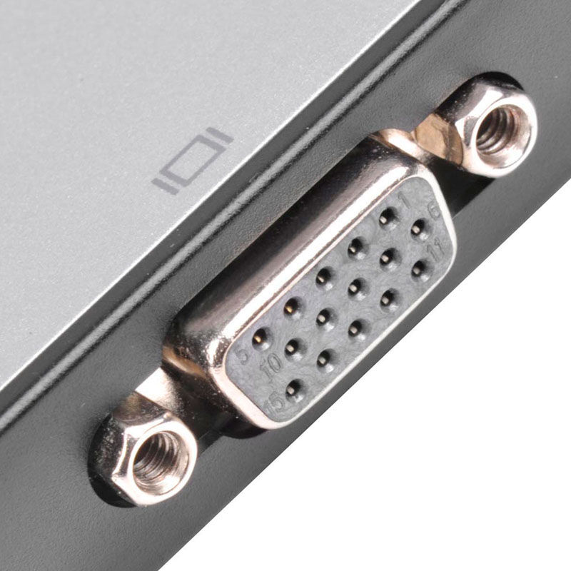 Silverstone SST-EP06C - USB 3.1 Type-C to VGA/USB Type-C/USB Type-A Adapter Hub : image 6