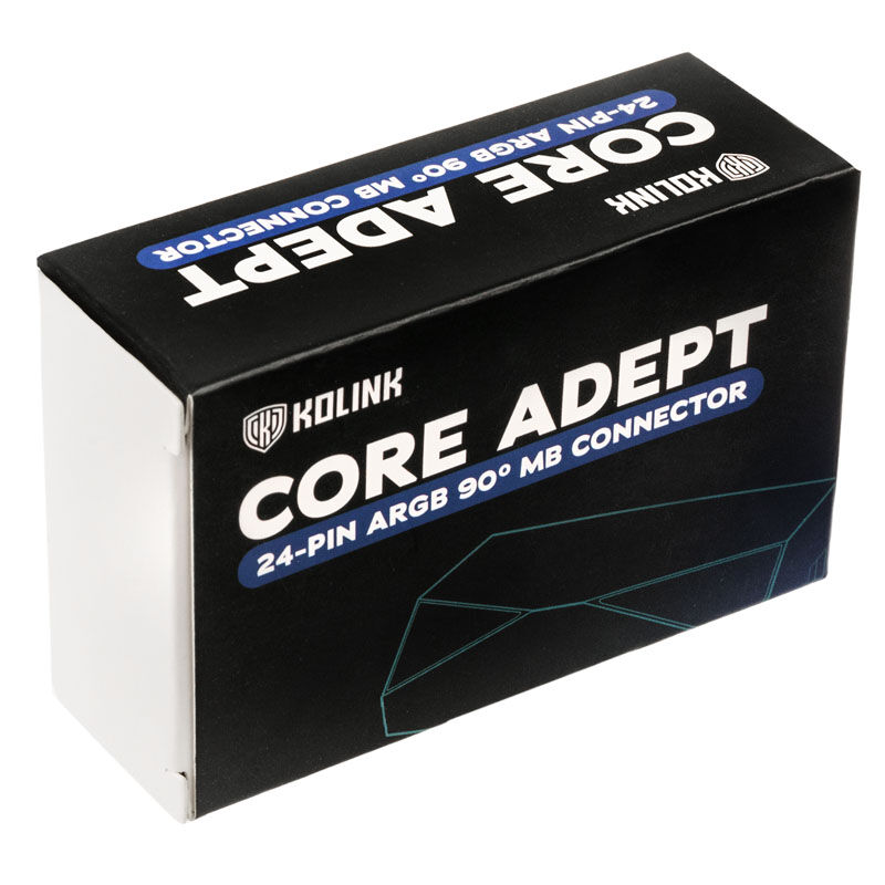 Kolink Core Adept ARGB 24 Pin 90 Degree Motherboard Cable Adapter : image 8