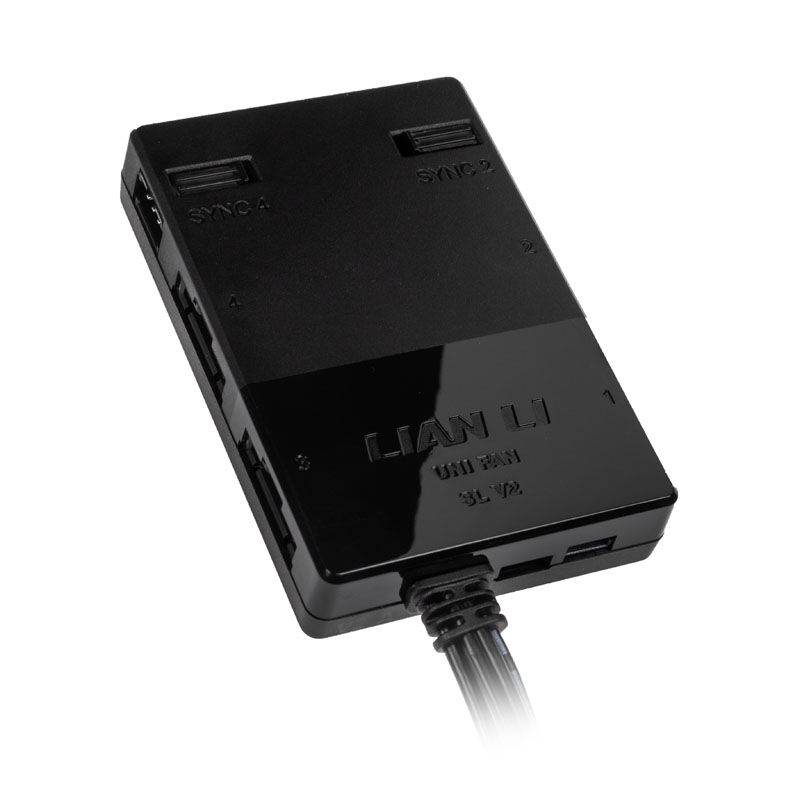 Hui Li Controller lian li UNI HUB SLV2 controller - black - Watercooling UK