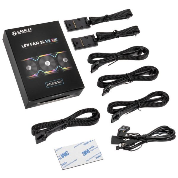 lian li UNI HUB SLV2 controller – black