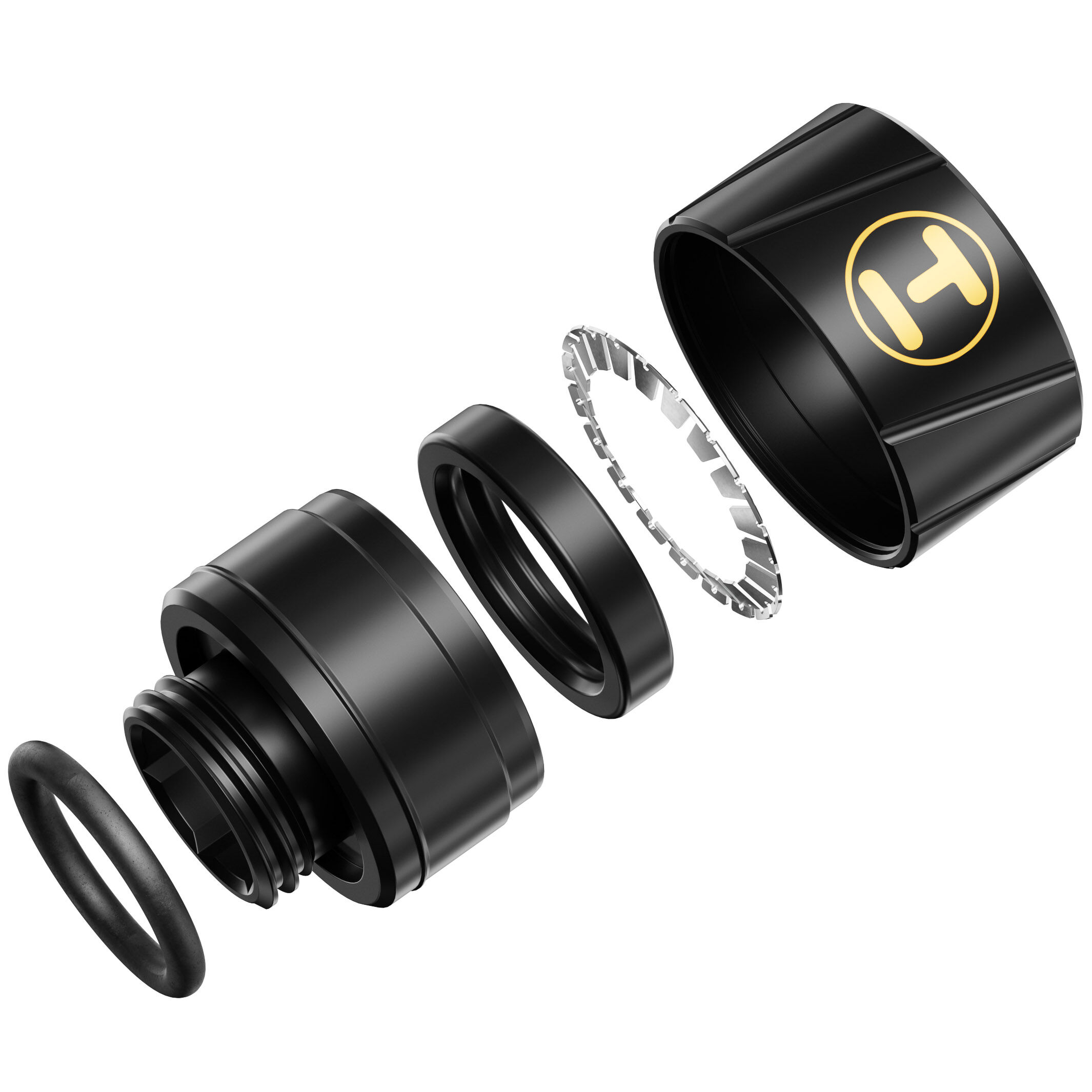 Hyte 14mm Hard Tube Push Connectors (6 Pack) : image 5