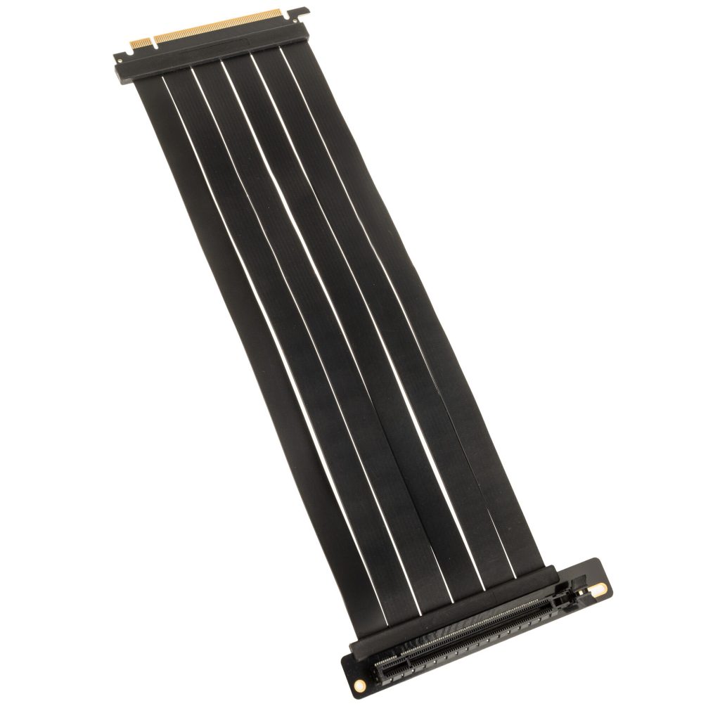 Kolink PCIe 5.0 Riser Cable, 90 Degrees, x16 - Black, 300mm ...