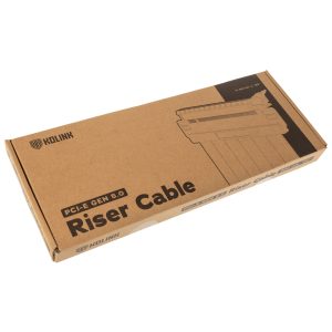Kolink PCIe 5.0 Riser Cable, 180 Degrees, x16 - Black, 300mm