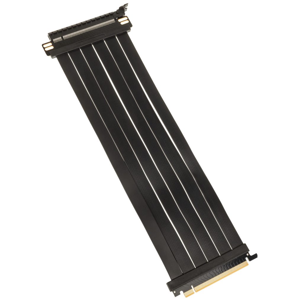 Kolink PCIe 5.0 Riser Cable, 180 Degrees, x16 - Black, 300mm
