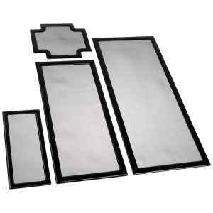 Demciflex dust filter set for Dark Base Pro 900 - black